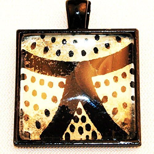 Tribal Art Pendant Necklace