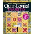 Quilt-Lovers' Favorites: From American Patchwork and Quilting (Better Homes and Gardens Crafts) by Better Homes & Gardens and Vicki Ingham