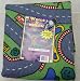 Wings and Wheels Child's Play Rug with Bonus Toy Car Image