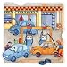 Gas Station City Peg Puzzle by Chelona