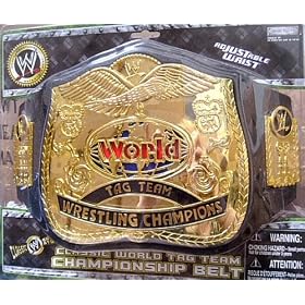 WWE Title Belt - Classic World Tag Team Championship Belt