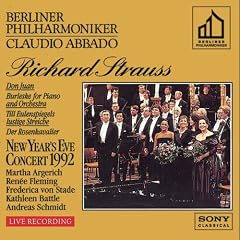 New Year's Eve Concert 1992   Richard Strauss Gala   Claudio Abbado  Berlin Philharmonic  Kathleen Battle  Frederica von Stade  Renee Fleming