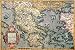 Art Poster, Map of Greece - 27.5 x 18.75