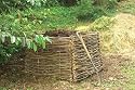 Hazel Compost Screen