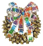 Happy Birthday Snickers Candy Wreath