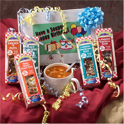 Happy Birthday 5 Soup Sampler Gourmet Gift Set by Soup Sets