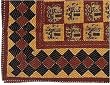 Bed Comforter Cotton Double Layered Bedspread (bscov324)
