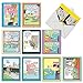 The Best Card Company 10 Assorted Hilarious Blank Notecards Bulk Box Set 4 x 5.12 Inch with Envelopes (10 Designs, 1 Each) Doggone Funny McCoy M6465OCB-NB