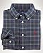 Polo Ralph Lauren Little Boys Shirt, Plaid Button Down