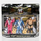 WWE Wrestling Classic Superstars Limited Edition Champion Series 3-Pack Rythm and Blues Jimmy Hart, Honky Tonk Man and Greg Valentine