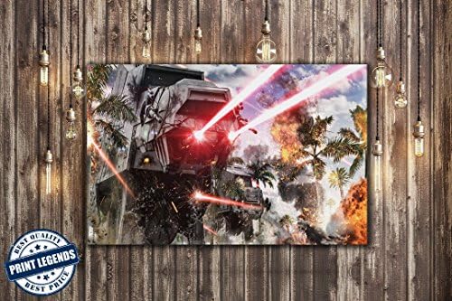 Star Wars Movie Canvas Print - Canvas Art - Wall art - Framed Print