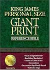 KJV Bible: Personal Size Giant Print Reference Edition