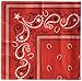 Cowboy Bandana Beverage Napkins : package of 16