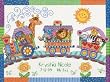 Baby Hugs Baby Express Birth Record Counted Cross Stitch Kit - 12"X9"