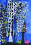 WVSA Holiday Note Cards to raise funds for ARTs in Education - Christmas in the City by Tanya Sharples