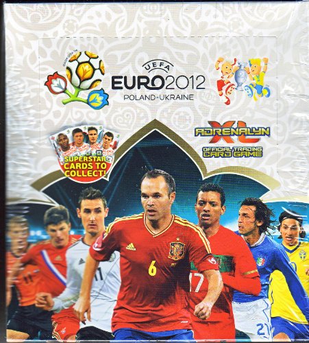 Panini UEFA EURO EM 2012 Poland-Ukraine Adrenalyn XL Official Trading Game-Card – 100 Booster-Packs (Internationale / Englische Ausgabe)