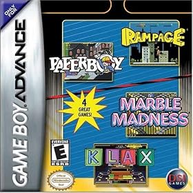 GBA Paperboy/Rampage/Marble Madness/Klax