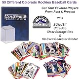 Colorado Rockies 50 Card Starter Package
