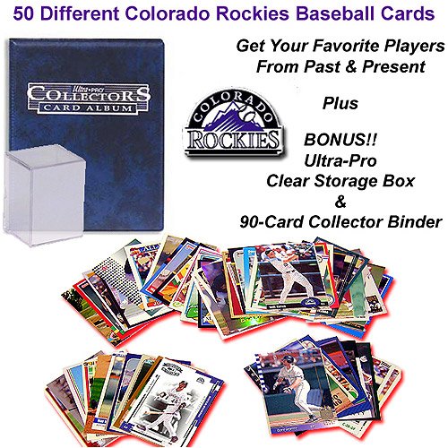 Buy Colorado Rockies 50 Card Starter Package