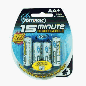 Rechargeable Nimh 2300 Mah Ic3 Aa Cd 4pk by Ray-O-Vac