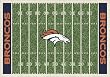 Denver Broncos 3' 10" x 5' 4" NFL Home Field Area Rug