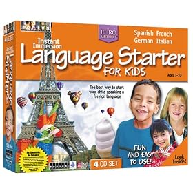 Instant Immersion Language Starter For Kids (4 CD-ROM)