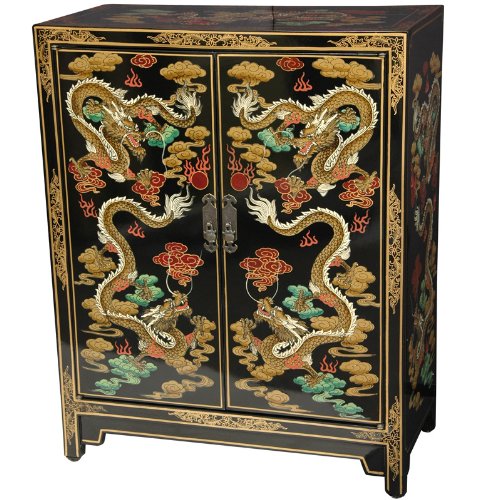Classic Asian Furniture & Shoe Cabinet