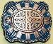 N17 Aztec Turtle Belt Buckle