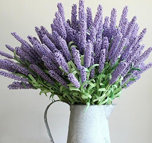 4 PCS Simulate bouquet artificial silk flowers romantic lavender in beautiful colours for home party wedding decoration light purple