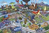 Posters: The Simpsons Poster - Springfield (36 X 24 Inches)