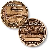 USS Kitty Hawk Decommissioning Coin