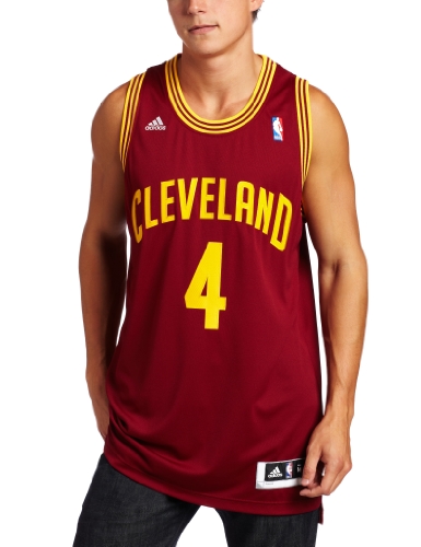 NBA Men's Cleveland Cavaliers Antawn Jamison Revolution 30 Road Swingman Jersey (Maroon, Medium)