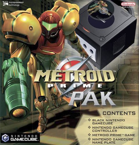 Childrens Toyshop  Video Games : GameCube Console/Metroid Prime Pak (Limited Edition)