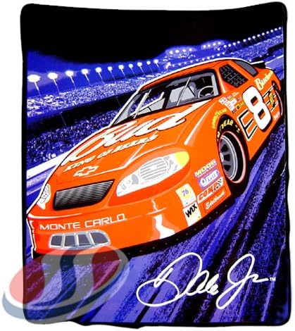 Dale Earnhardt Jr. Royal Plush Raschel NASCAR Blanket (800 Series) by Northwest (60""x80"")