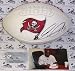 Earnest Graham Autographed/Hand Signed Tampa Bay Buccaneers Fotoball Football
