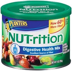Planters NUT-rition Digestive Health Mix, 9-Ounce Cans (Pack of 3)