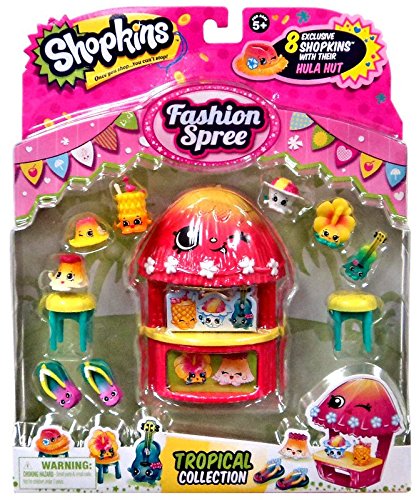 Shopkins S4 Tropical Fashion Pack Collection