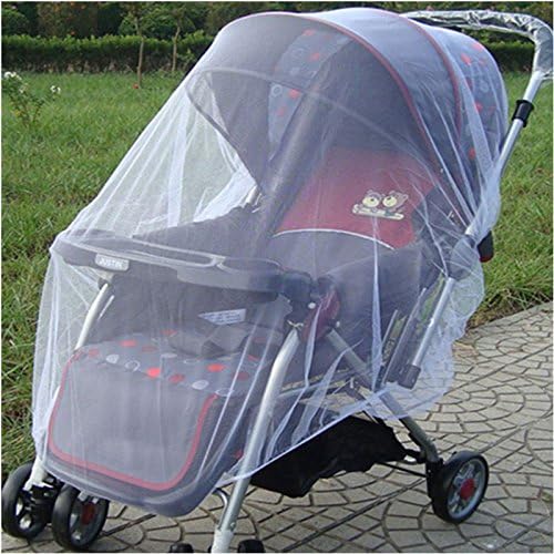 KeyZone 145x115cm Mosquito Stroller Pushchair Infants Baby Mesh Bee Insect Bug Cover Net