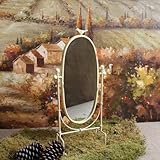 Shabby Cottage Chic Bird Table Mirror Home Decor Shabby Cottage Chic Bird Table Mirror Home Decor