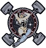 Drag Specialties Saddlebag Latch Inserts Ball-Milled Die-Casting Chrome 720022-BC3H