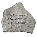 In Memory of a Good Person Garden Stone