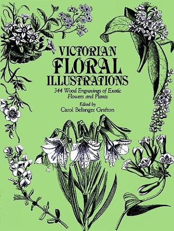 Cover image : Victorian Floral Illustrations: 344 Wood Engravings of Exotic Flowers and Plants (Dover Pictorial Archives)