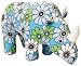 Color Zoo Plush Toy, Reid the Rhino