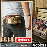 【ヘルスニット】モバイラーズケース チェック×キャンバス「HK112104」【Healthknit】≪DSやPSPも安全に収納出来るミニバッグ≫
