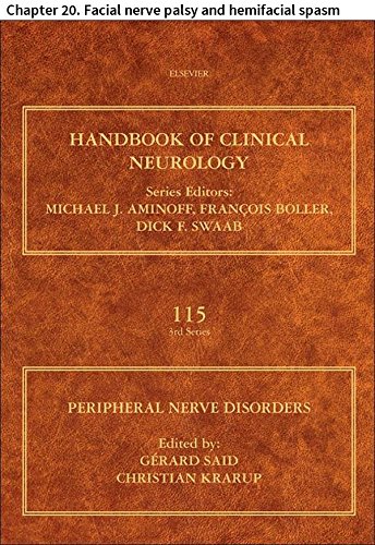 Peripheral Nerve Disorders: Chapter 20. Facial nerve palsy and hemifacial spasm (Handbook of Clinical Neurology)