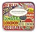 Cavallini Decorative Stickers Destinations, Assorted