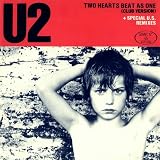 U2 Two Hearts Beat As One Rare 1983 Uk Limited Edition Island Label 3-track 12" Club Version