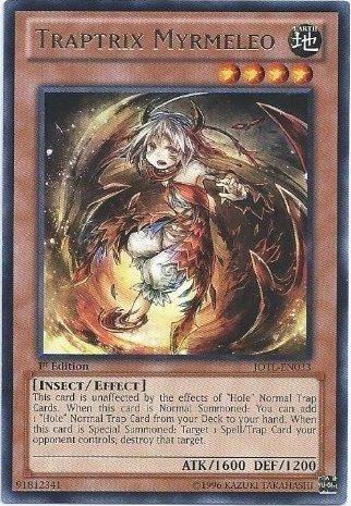 Yu-Gi-Oh! - Traptrix Myrmeleo (JOTL-EN033) - Judgment of the Light - Unlimited Edition - Rare