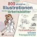 800 attraktive Illustrationen für Ihre Arbeitsblätter. CD-ROM ab Windos 95. Themen: Fantasiefiguren, Umwelt, Transportmittel.  (Lernmaterialien)
