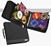 Scosche SKC72 72 Slot Two-Faced Black CD/DVD Folder Image